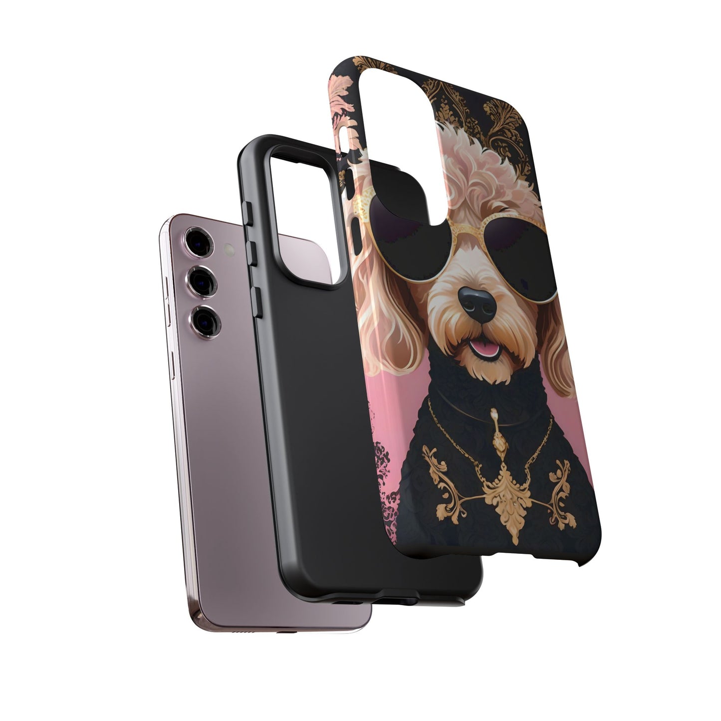 Phone Case - Golden Doodle In Sunglasses Tough Case