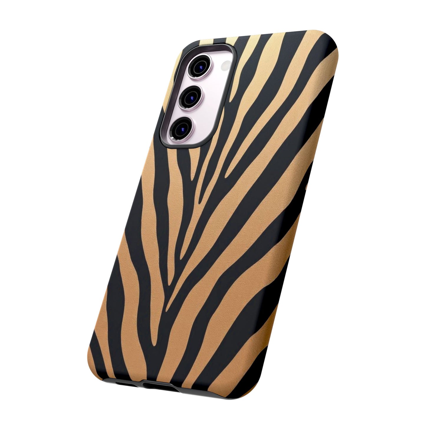 Zebra Print Tough Phone Case