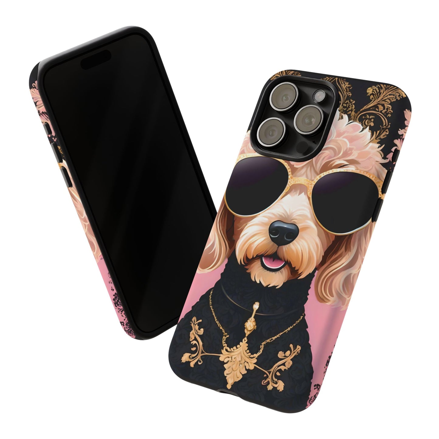 Phone Case - Golden Doodle In Sunglasses Tough Case