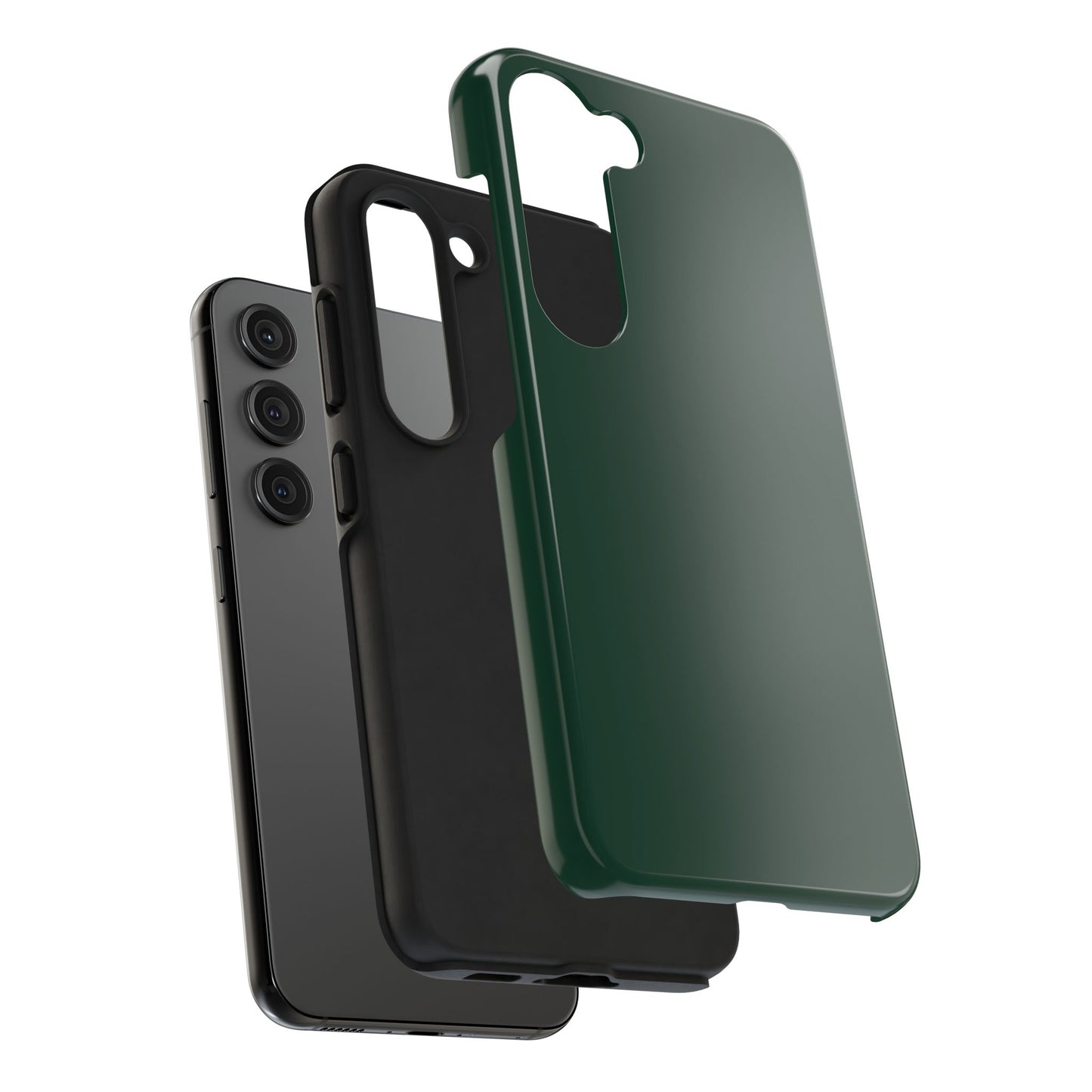 Midnight Green Tough Phone Case - Durable & Stylish Protection for Everyday Use, Gifts for Tech Lovers, Perfect for Holidays & Daily Life
