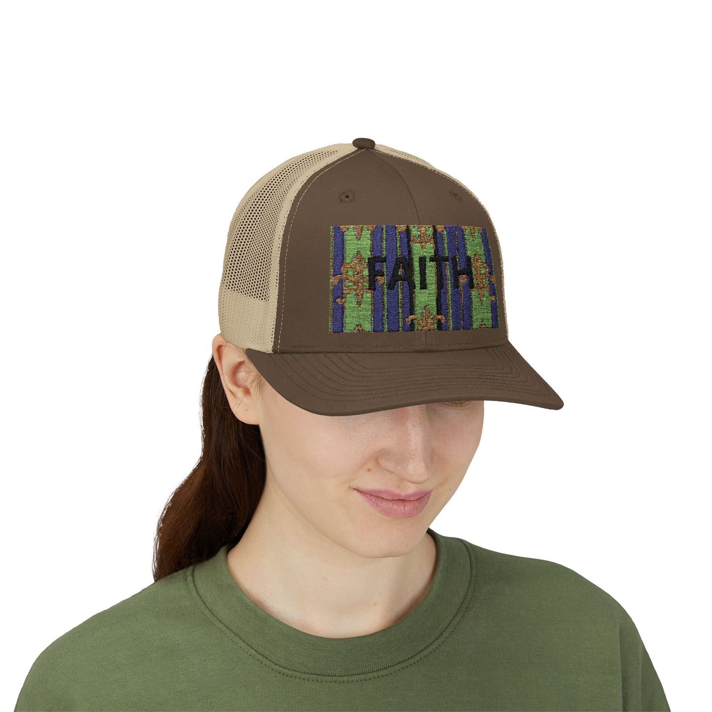 Faith-Inspired Snapback Trucker Cap | Trendy Hat for Casual Style, Faith-Based Gift, Summer Accessory