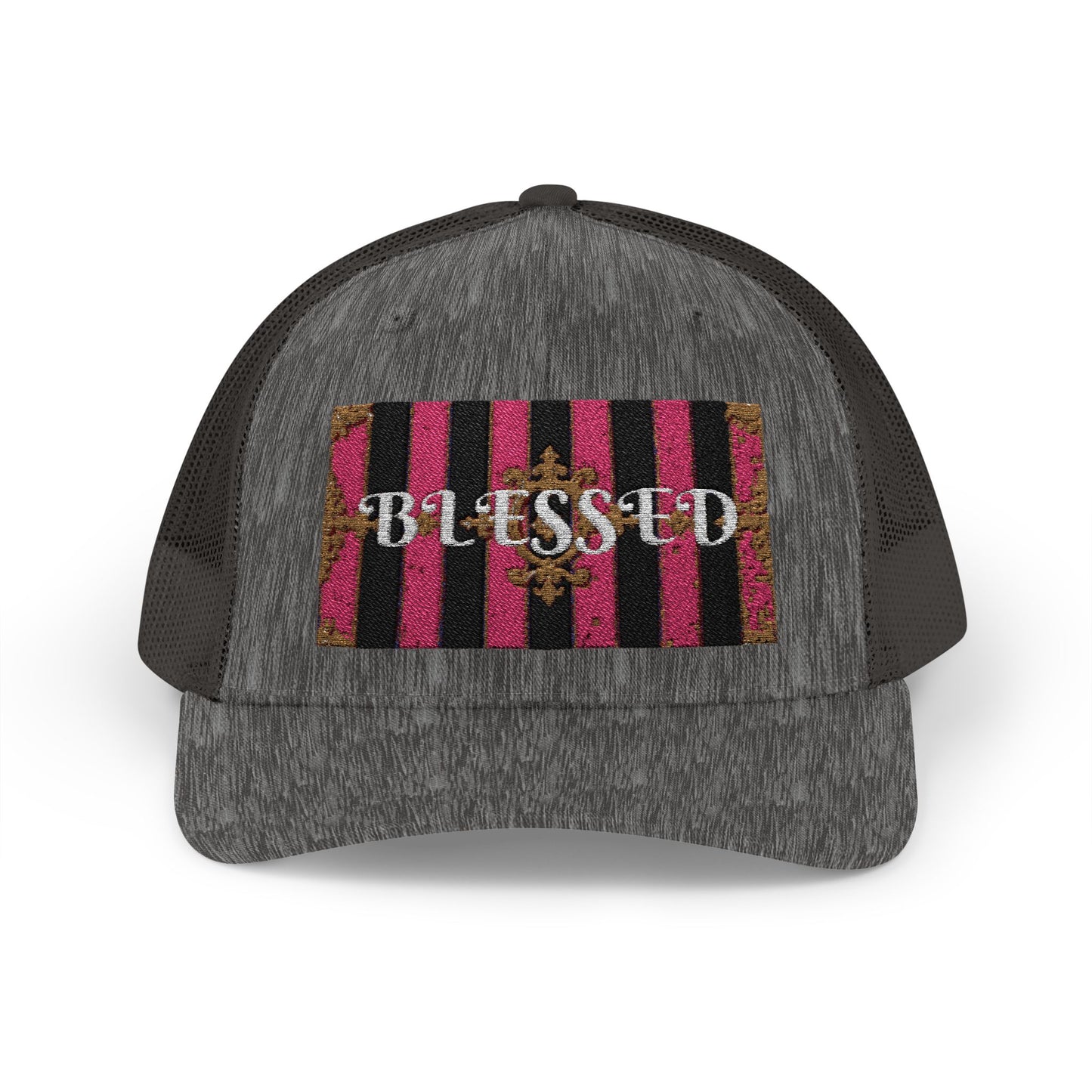 Blessed Snapback Trucker Cap, Inspirational Hat, Casual Headwear, Faith-Based Gift, Trendy Accessory, Ideal for Daily Wear