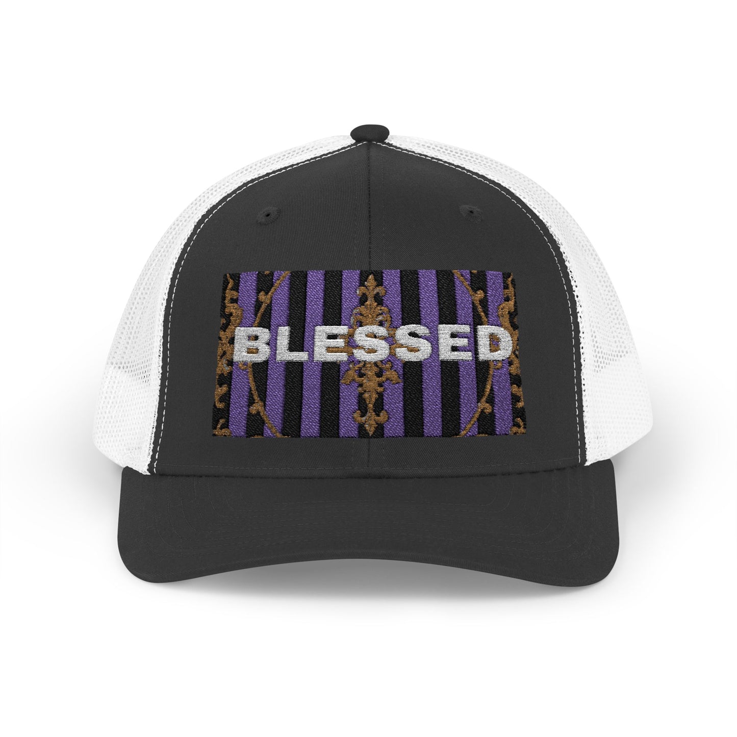 Blessed Snapback Trucker Cap, Casual Hat for Everyday Wear, Perfect Gift for Friends, Outdoor Activities, Spiritual Vibes