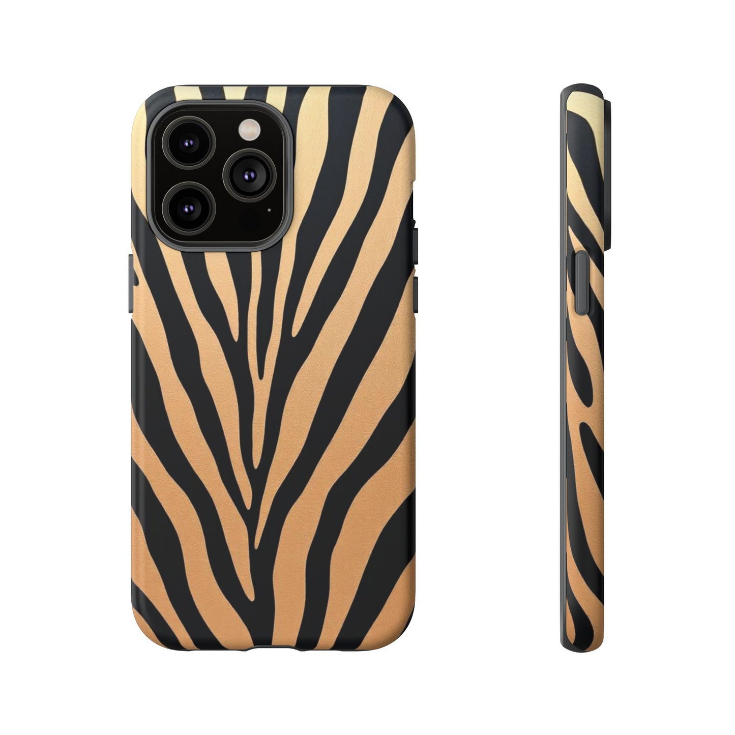 Zebra Print Tough Phone Case