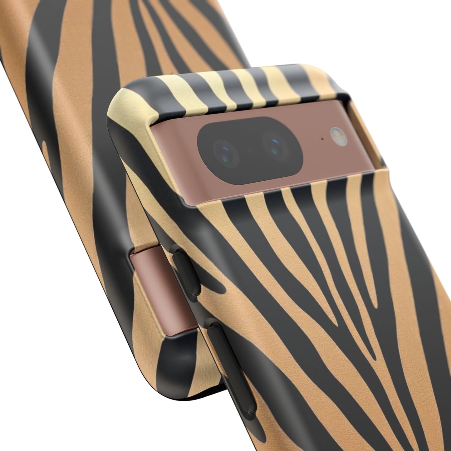 Zebra Print Tough Phone Case