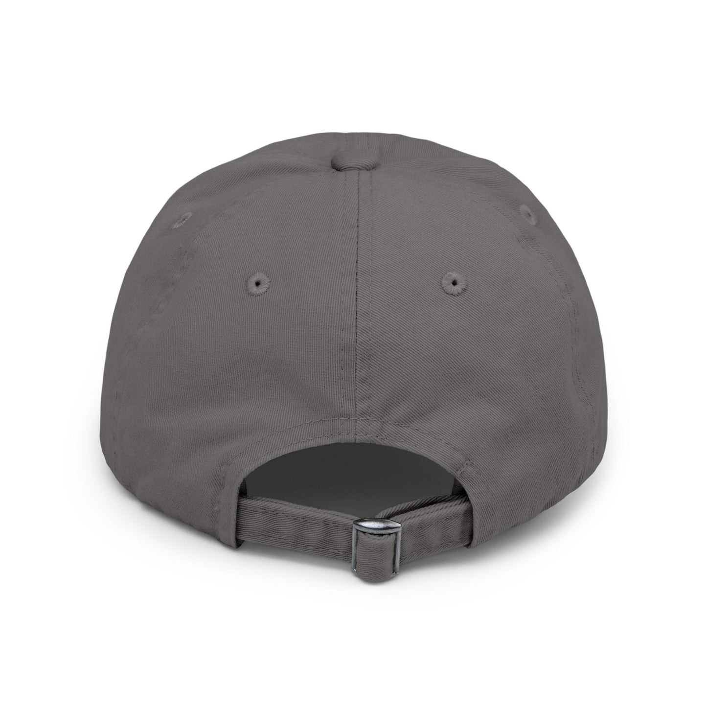 Unisex Distressed Cap - Beige Striped Gold Rococo