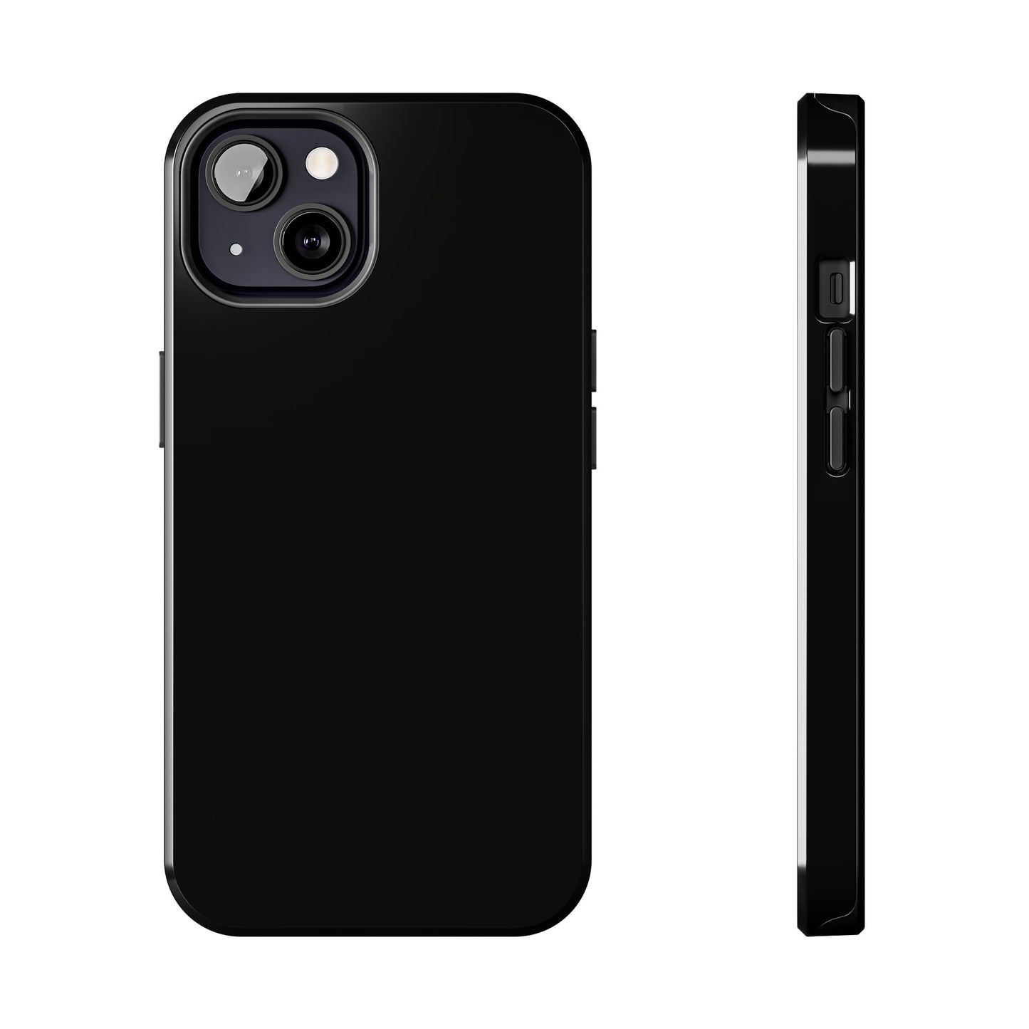 Durable Black Tough Phone Cases, Heavy-Duty Cell Phone Cover, Personalized Tech Protection, Gift for Him or Her, Everyday Protection