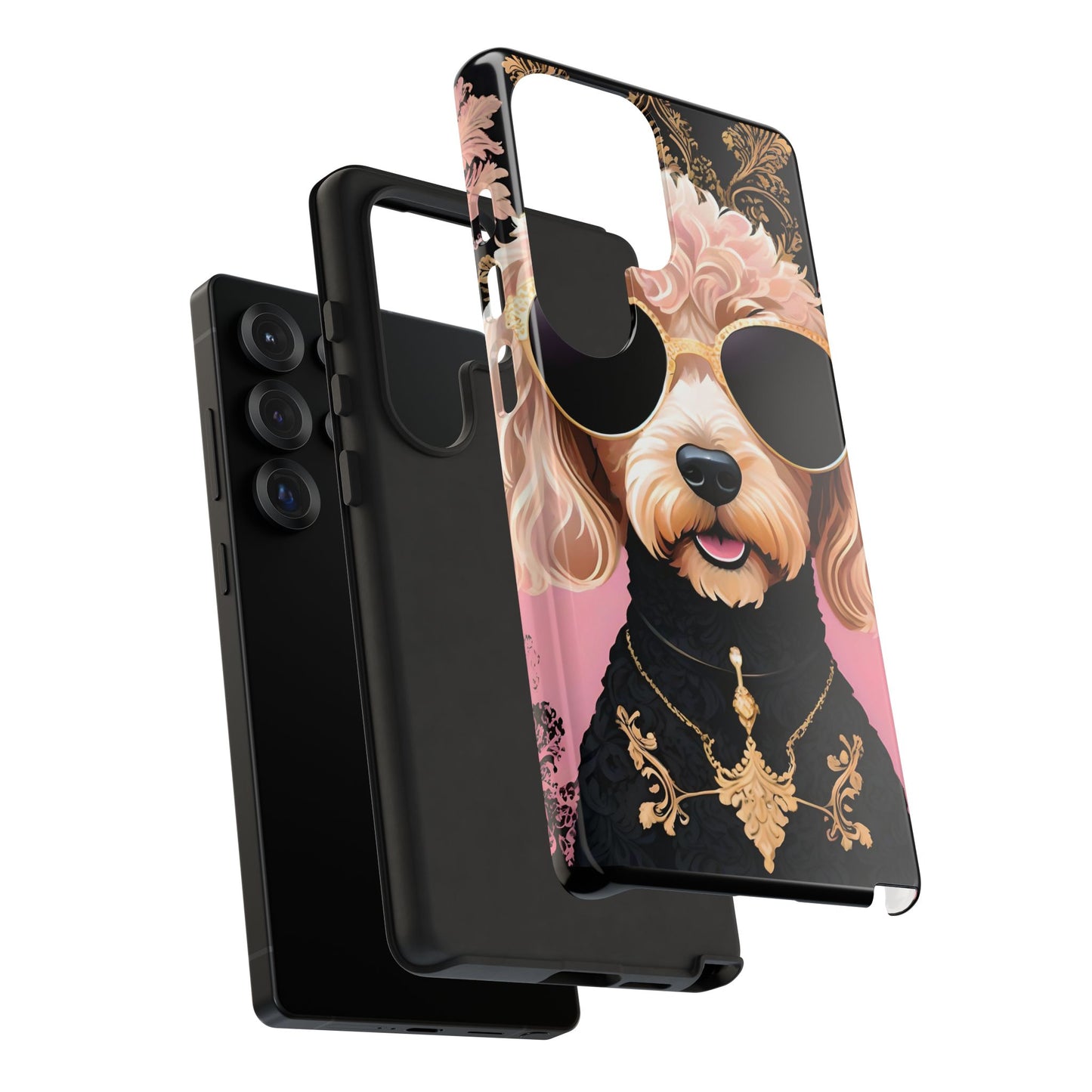 Phone Case - Golden Doodle In Sunglasses Tough Case