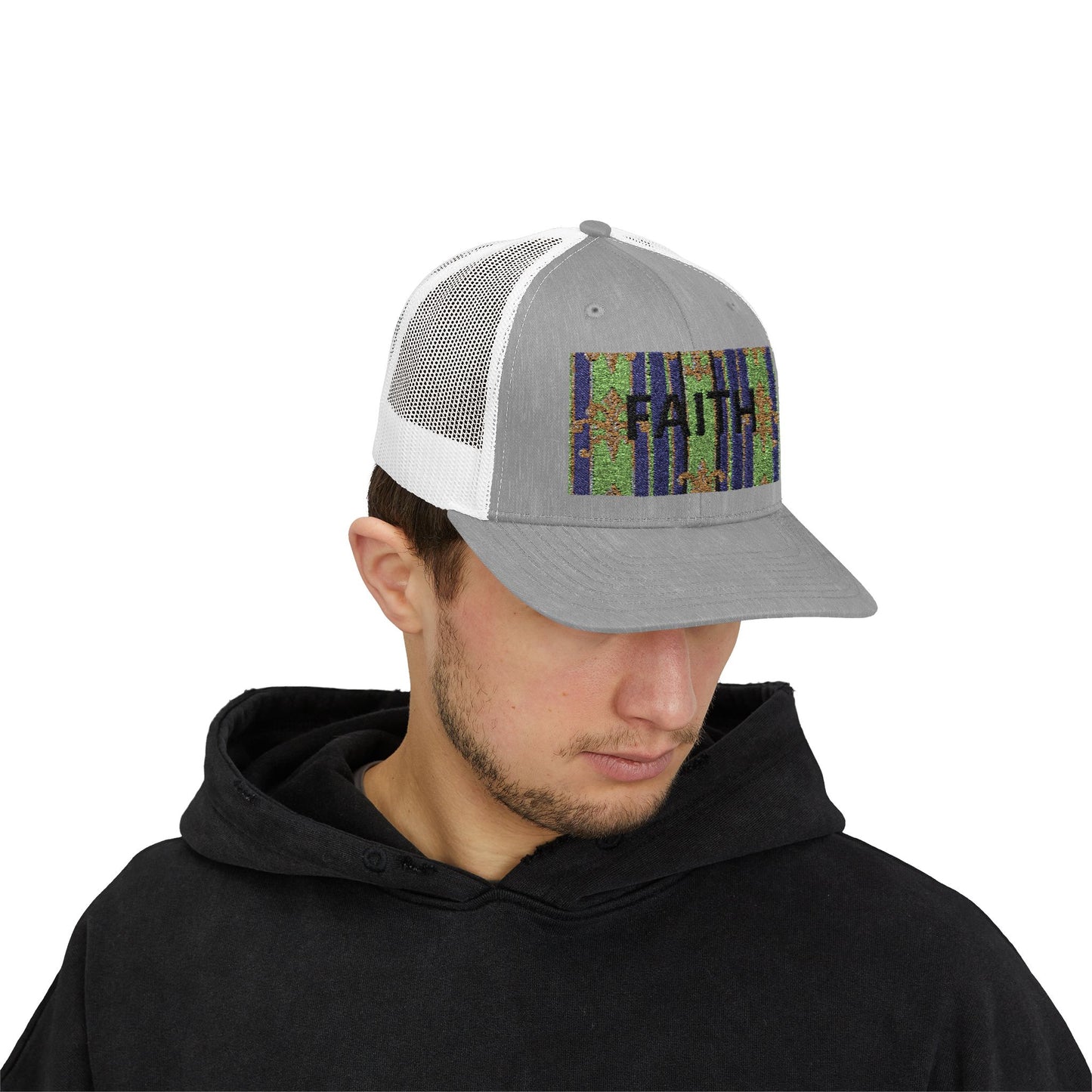 Faith-Inspired Snapback Trucker Cap | Trendy Hat for Casual Style, Faith-Based Gift, Summer Accessory