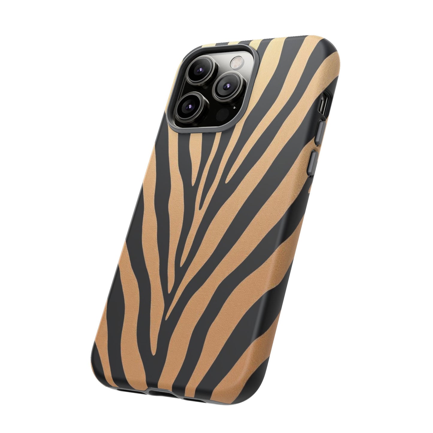 Zebra Print Tough Phone Case