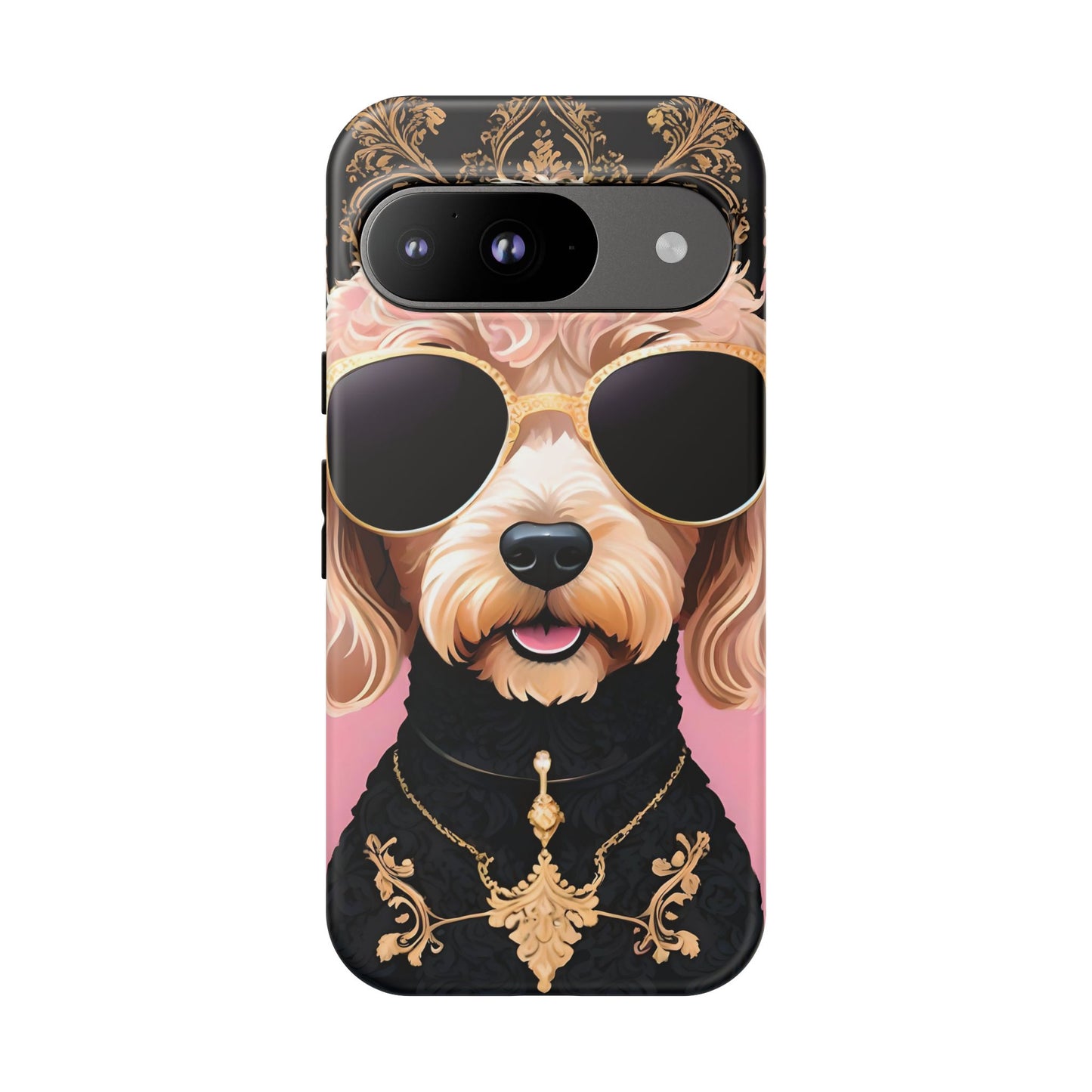 Phone Case - Golden Doodle In Sunglasses Tough Case