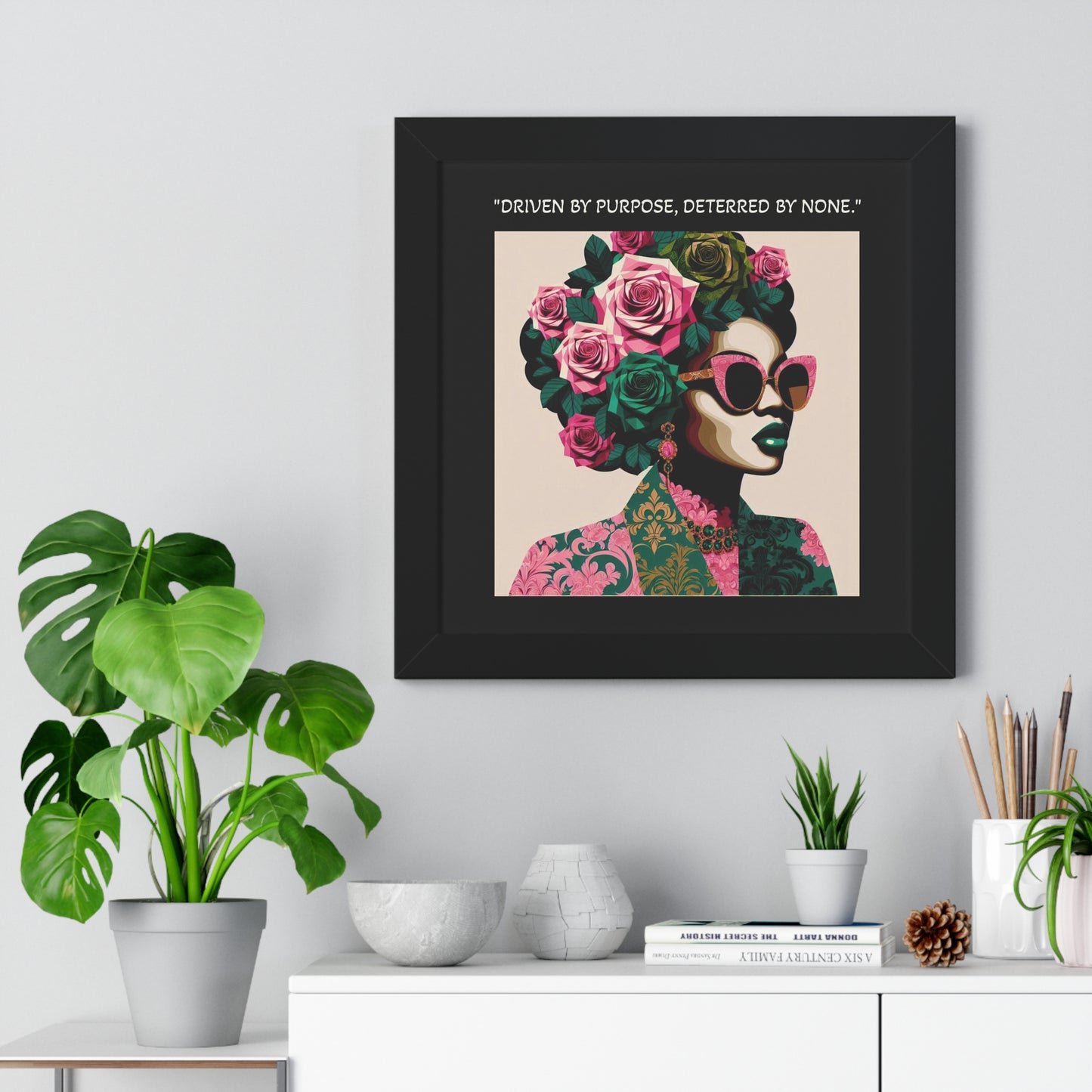 Vertical Poster - 'DRIVEN BY PURPOSE' Wall Art