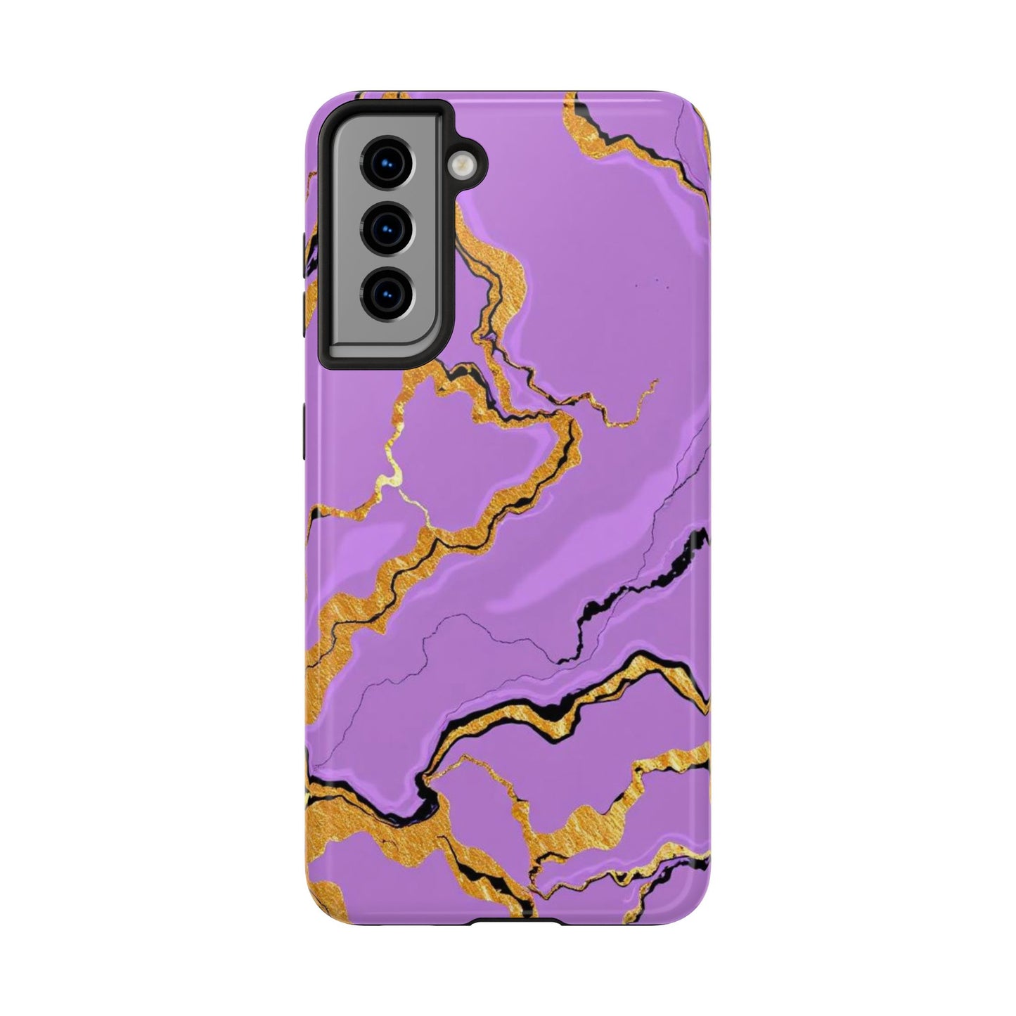 Stylish Tough Phone Cases with Purple Marble Design, Protective Phone Cases, Trendy Phone Accessories, Gift for Her, Unique Phone Cover