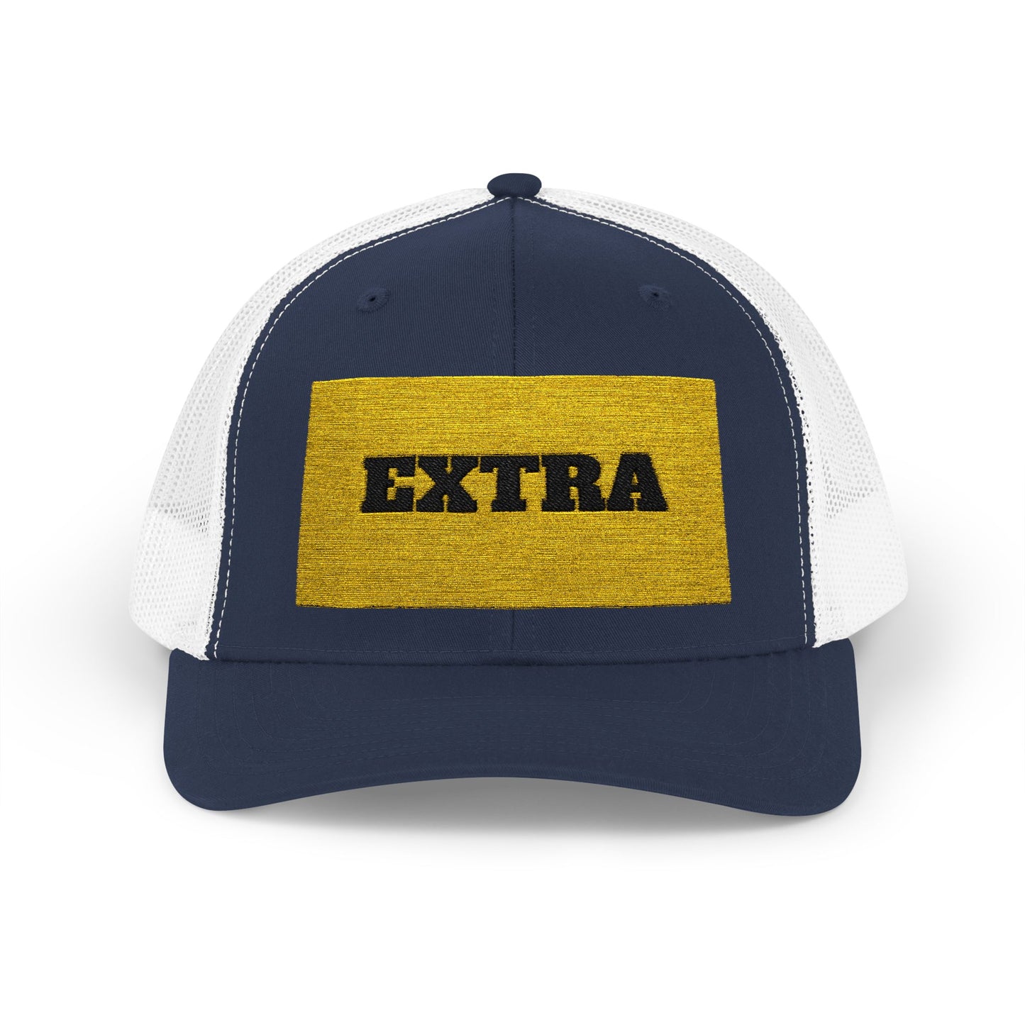 Extra Sparkling Gold Snapback Trucker Cap, Casual Hat, Fashion Accessory, Outdoor Gear, Gift for Him/Her, Party Wear