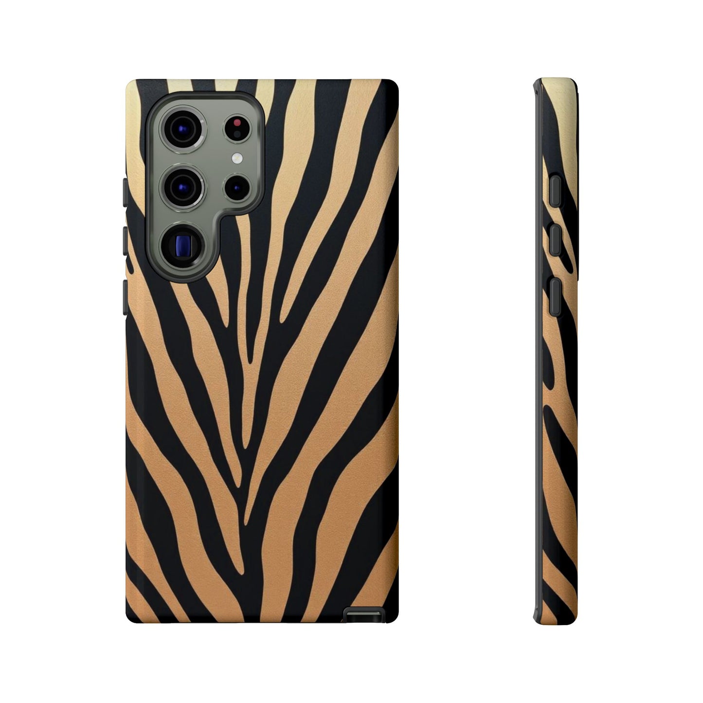 Zebra Print Tough Phone Case