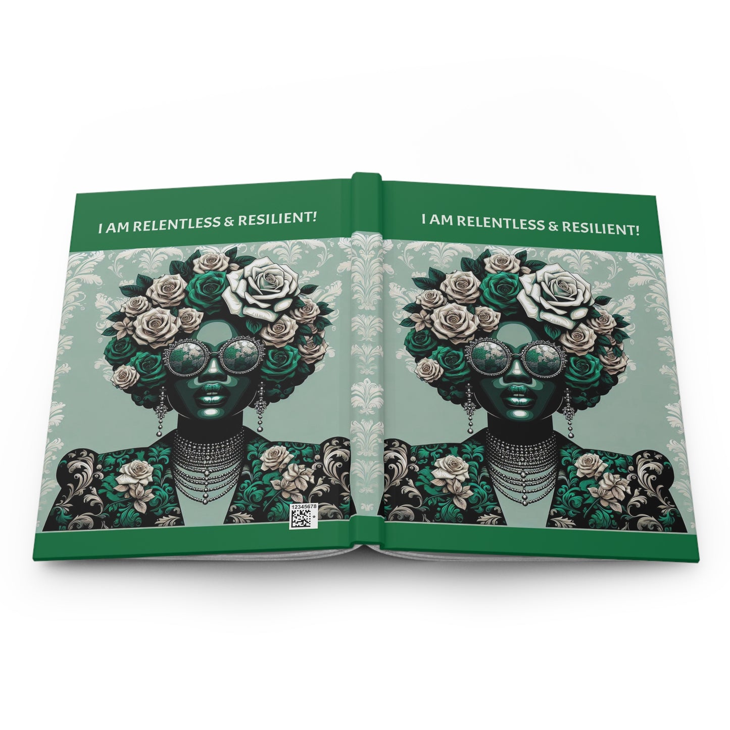 Inspirational Journal - 'I AM RELENTLESS & RESILIENT' - Hardcover