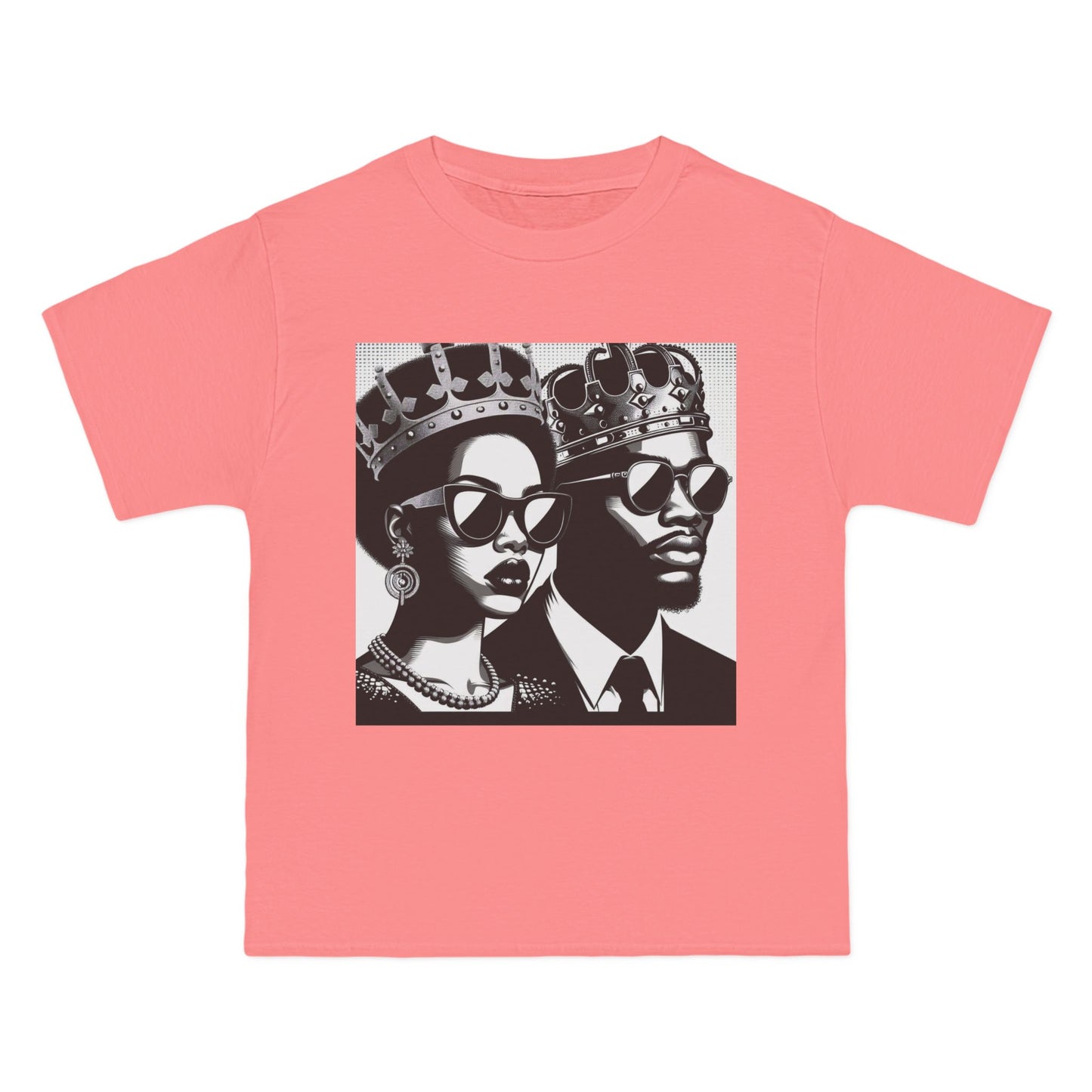 Royalty-Inspired Unisex Graphic Tee - Stylish Casual Wear for Kings and Queens, Unique Gift, Fashion Statement, Streetwear