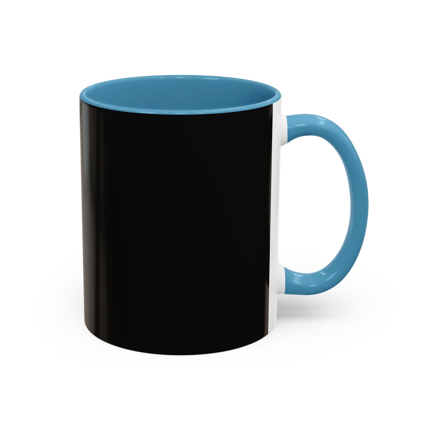 Stylish Black Accent Coffee Mug for Home or Office | Perfect Gift for Coffee Lovers, Unique Black Mug, Customizable Drinkware