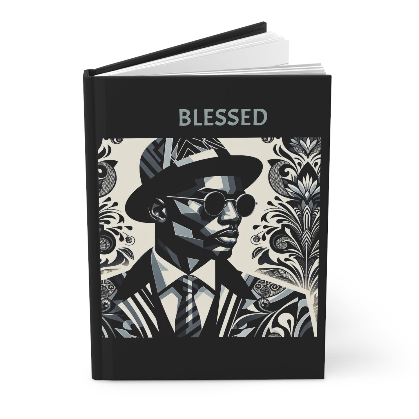Stylish Motivated & Blessed Hardcover Journal