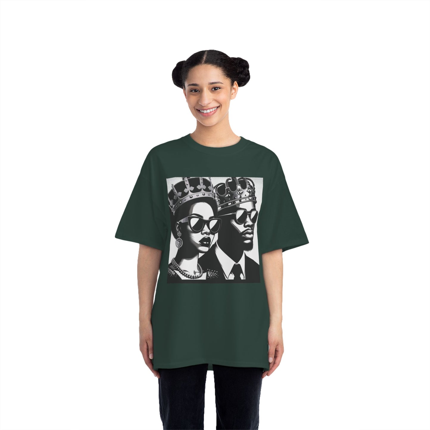 Royalty-Inspired Unisex Graphic Tee - Stylish Casual Wear for Kings and Queens, Unique Gift, Fashion Statement, Streetwear