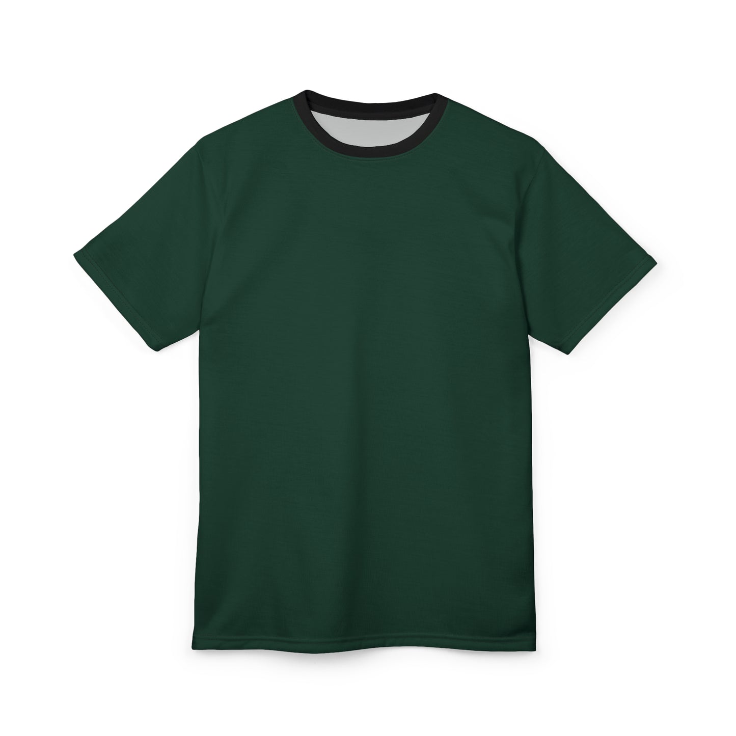 Stylish Midnight Green Unisex AOP Tee for All Occasions, Casual Wear, Gift for Him/Her, Trendy Streetwear, Comfortable Everyday Tee