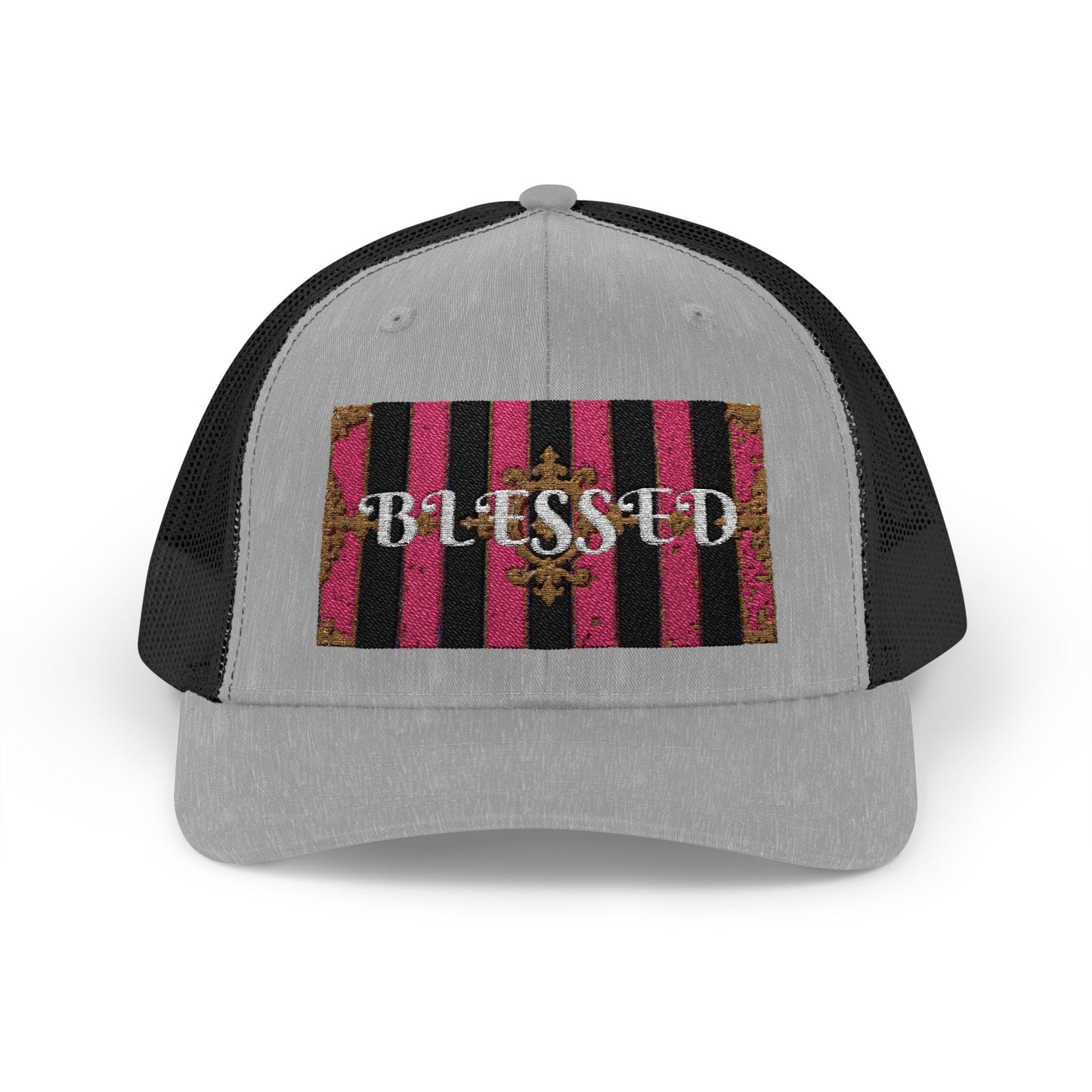 Blessed Snapback Trucker Cap, Inspirational Hat, Casual Headwear, Faith-Based Gift, Trendy Accessory, Ideal for Daily Wear