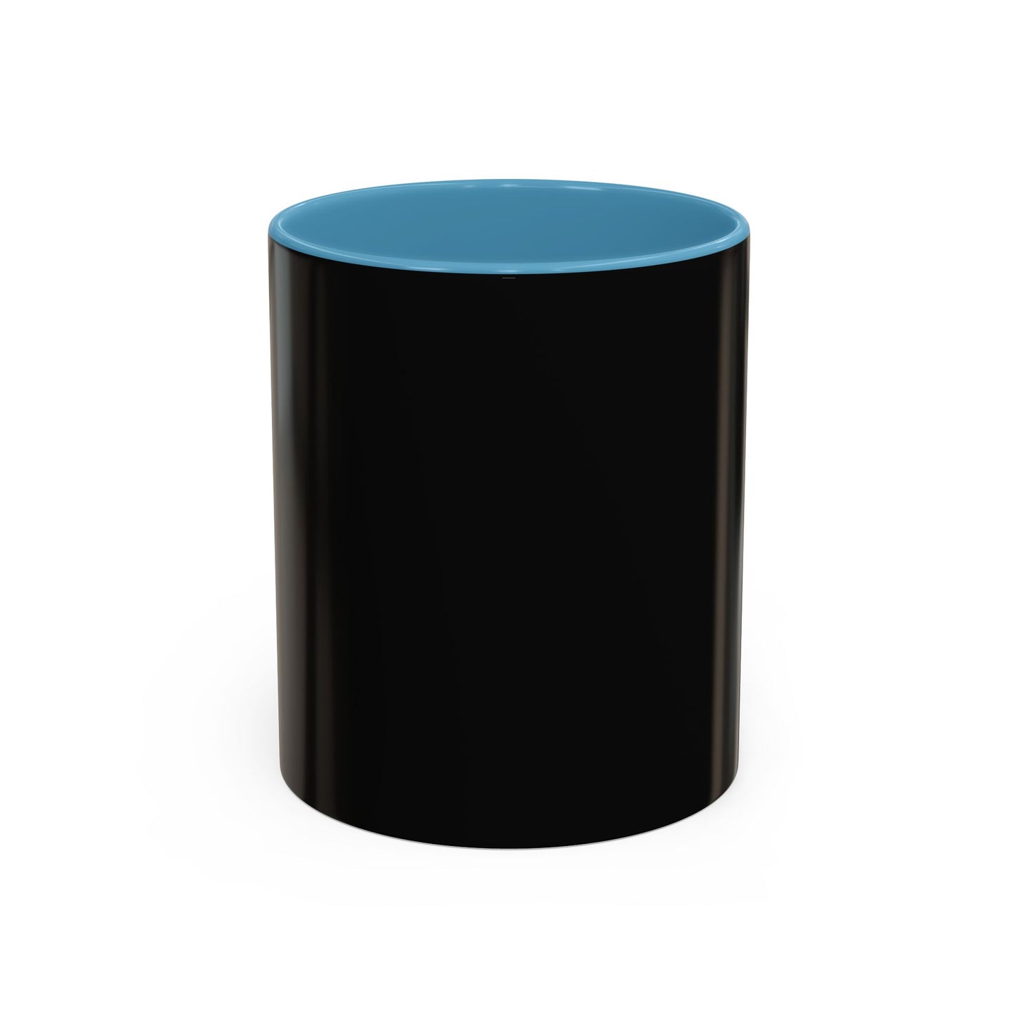 Stylish Black Accent Coffee Mug for Home or Office | Perfect Gift for Coffee Lovers, Unique Black Mug, Customizable Drinkware