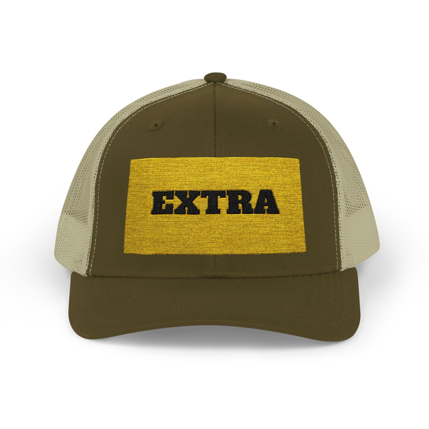 Extra Sparkling Gold Snapback Trucker Cap, Casual Hat, Fashion Accessory, Outdoor Gear, Gift for Him/Her, Party Wear