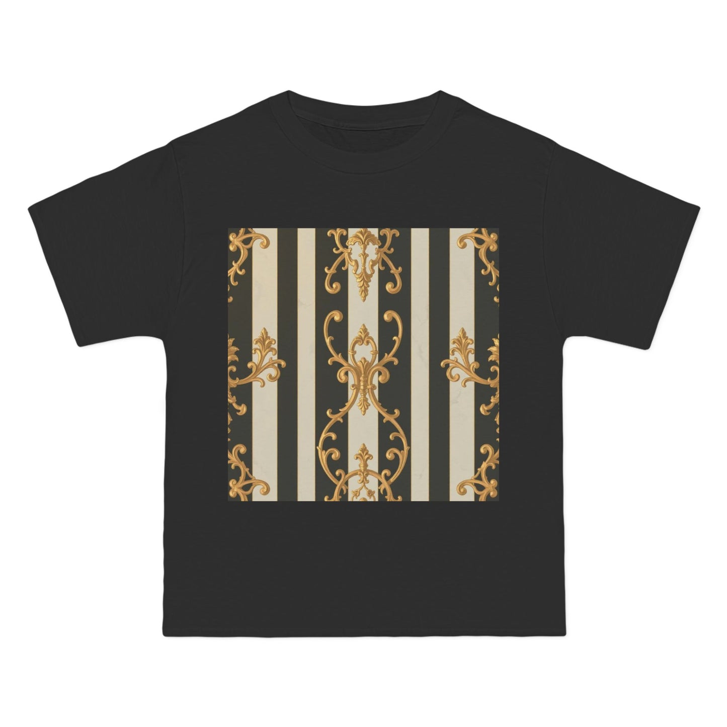 Elegant Baroque-Inspired Short-Sleeve T-Shirt, Vintage Style Tee, Fashion Statement Top, Unique Gift for Art Lovers