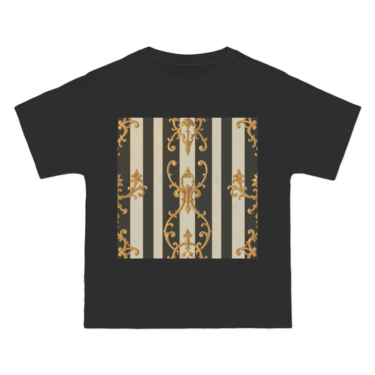 Elegant Baroque-Inspired Short-Sleeve T-Shirt, Vintage Style Tee, Fashion Statement Top, Unique Gift for Art Lovers