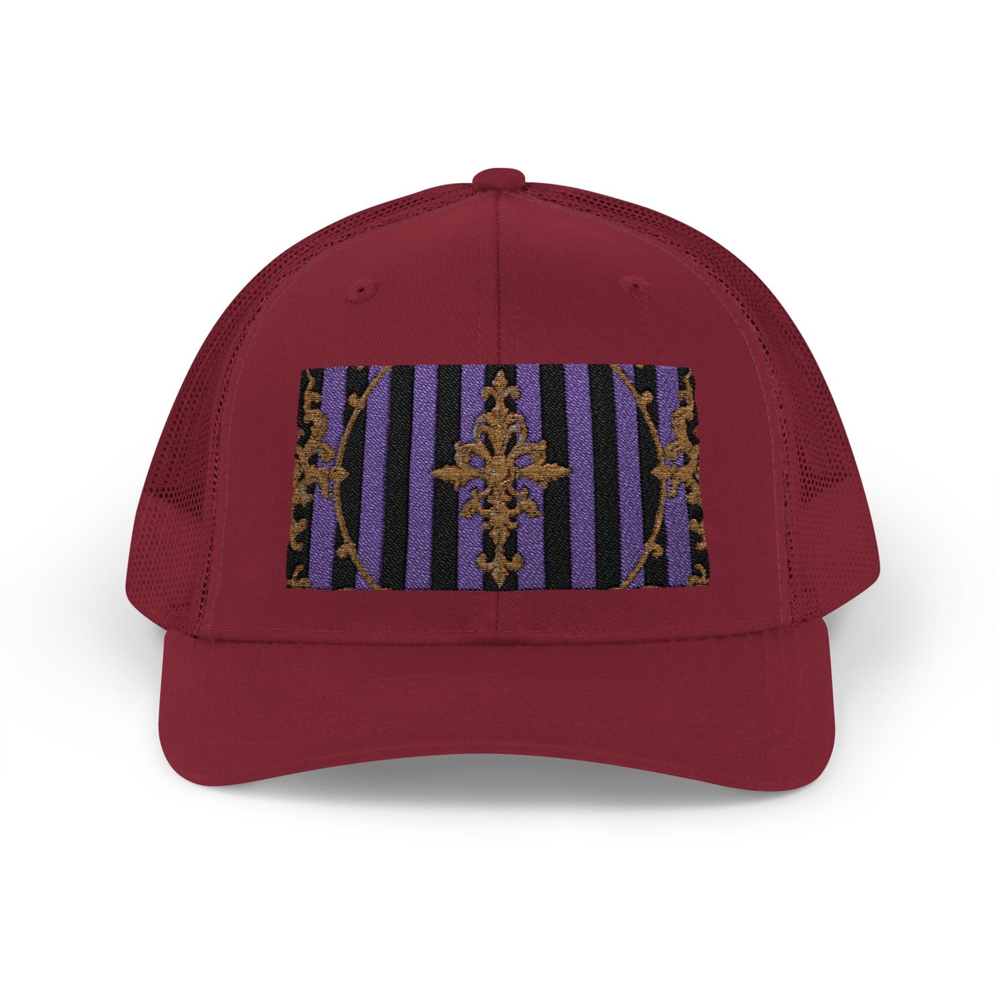 Stylish Baroque Vintage-Inspired Snapback Trucker Cap, Hipster Cap, Festival Headwear, Unique Gift for Fashion Lovers