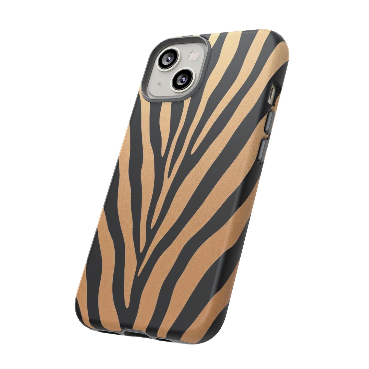 Zebra Print Tough Phone Case