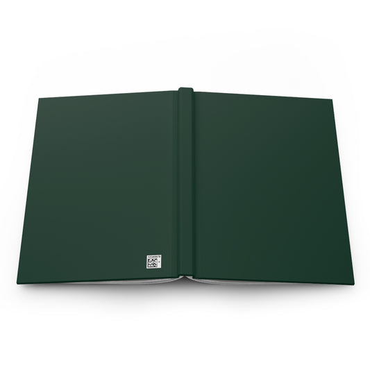 Midnight Green Hardcover Journal for Elegant Note-Taking, Daily Planner, Sketchbook, Gift for Writers, Personal Diary, Creative Journaling