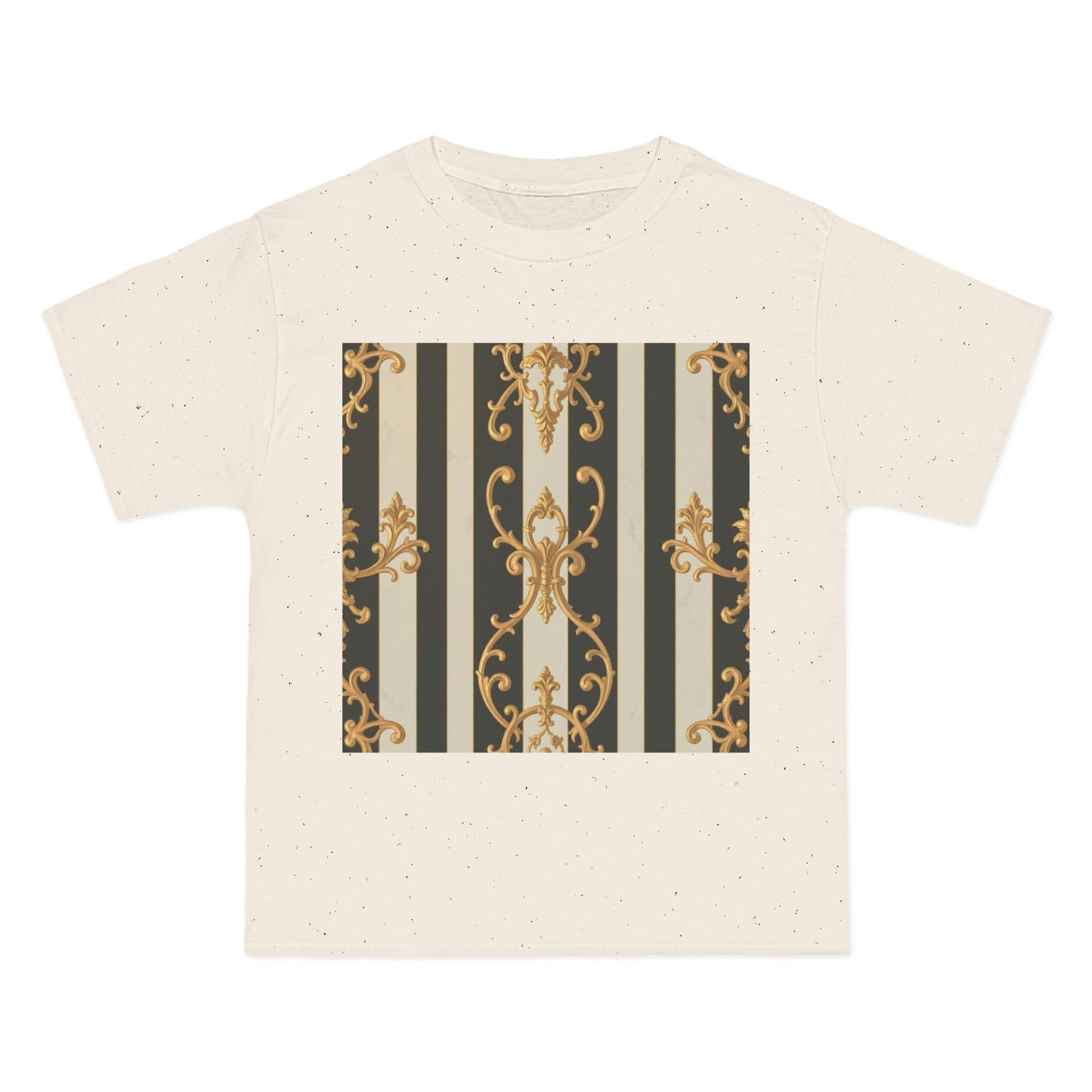 Elegant Baroque-Inspired Short-Sleeve T-Shirt, Vintage Style Tee, Fashion Statement Top, Unique Gift for Art Lovers
