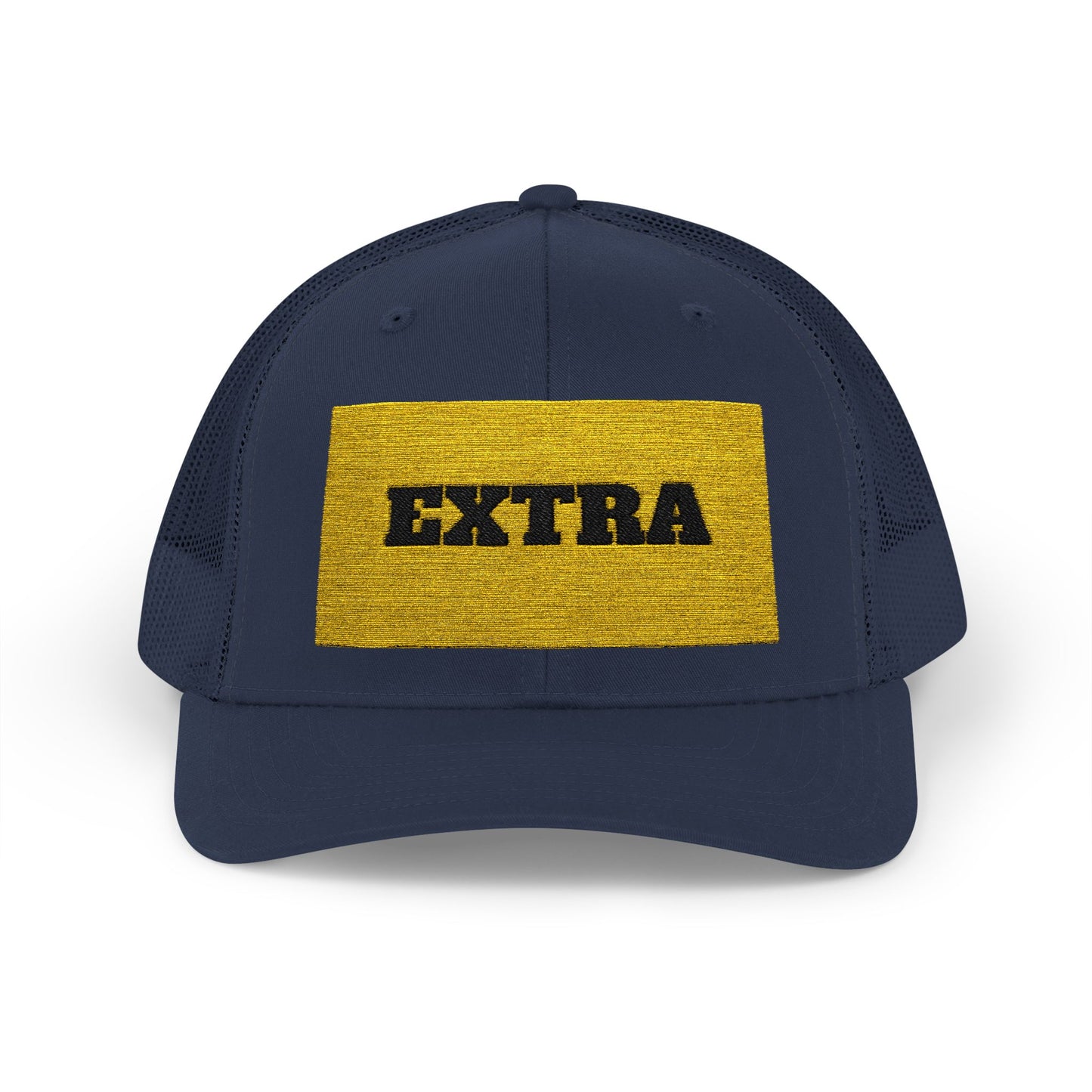 Extra Sparkling Gold Snapback Trucker Cap, Casual Hat, Fashion Accessory, Outdoor Gear, Gift for Him/Her, Party Wear