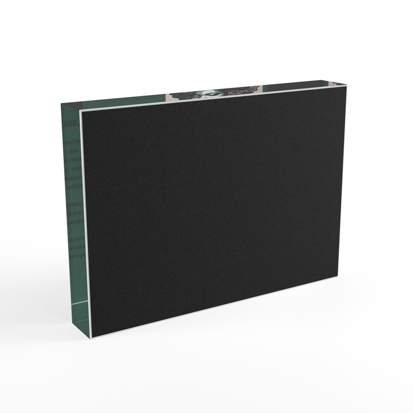 Empowered Photo Block - Dynamic, Empowered, Invincible Decor for Home & Office