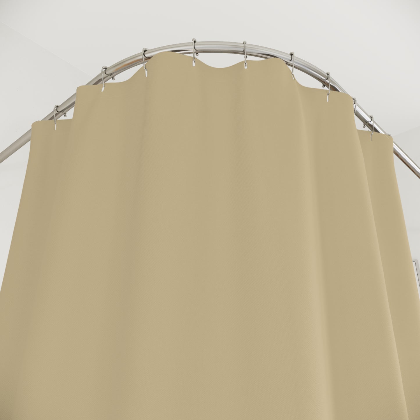 Vanilla Wheat Shower Curtain for a Tranquil Bathroom Retreat, Modern Home Decor, Stylish Bathroom Accessory, Wedding Gift, Minimalist