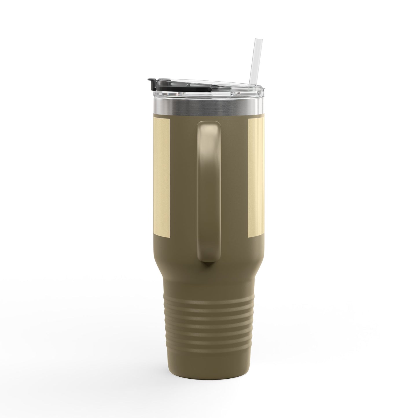 Vanilla Wheat 40oz Insulated Travel Mug | Customizable Hot & Cold Drink Tumbler | Perfect Gift for Travelers, Coffee Lovers, Road Trips, Holidays