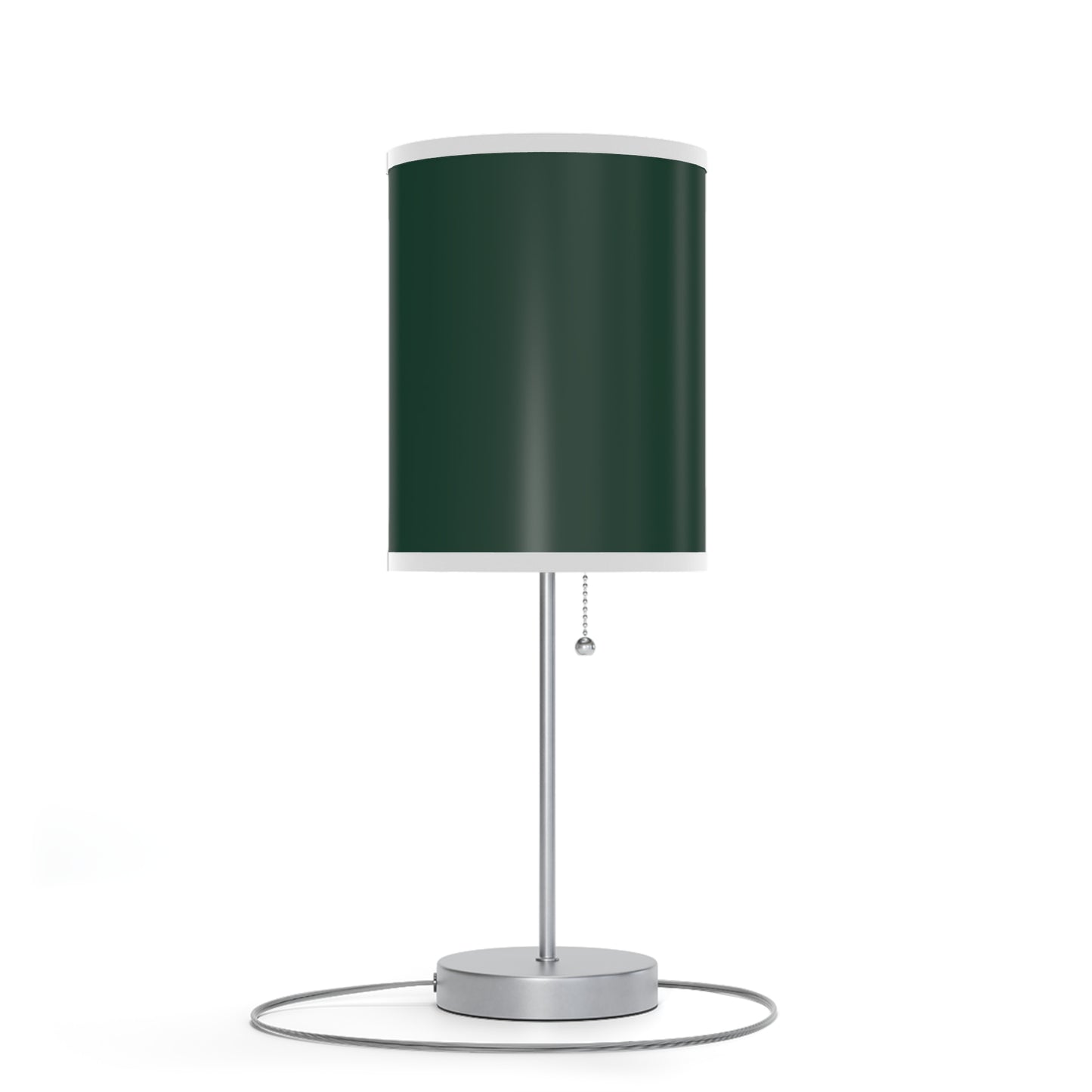 Modern Midnight Green Table Lamp, Stylish Lighting for Home Decor, Green Lamp, USB/CA Plug, Elegant Nightstand Light, Minimalist Design