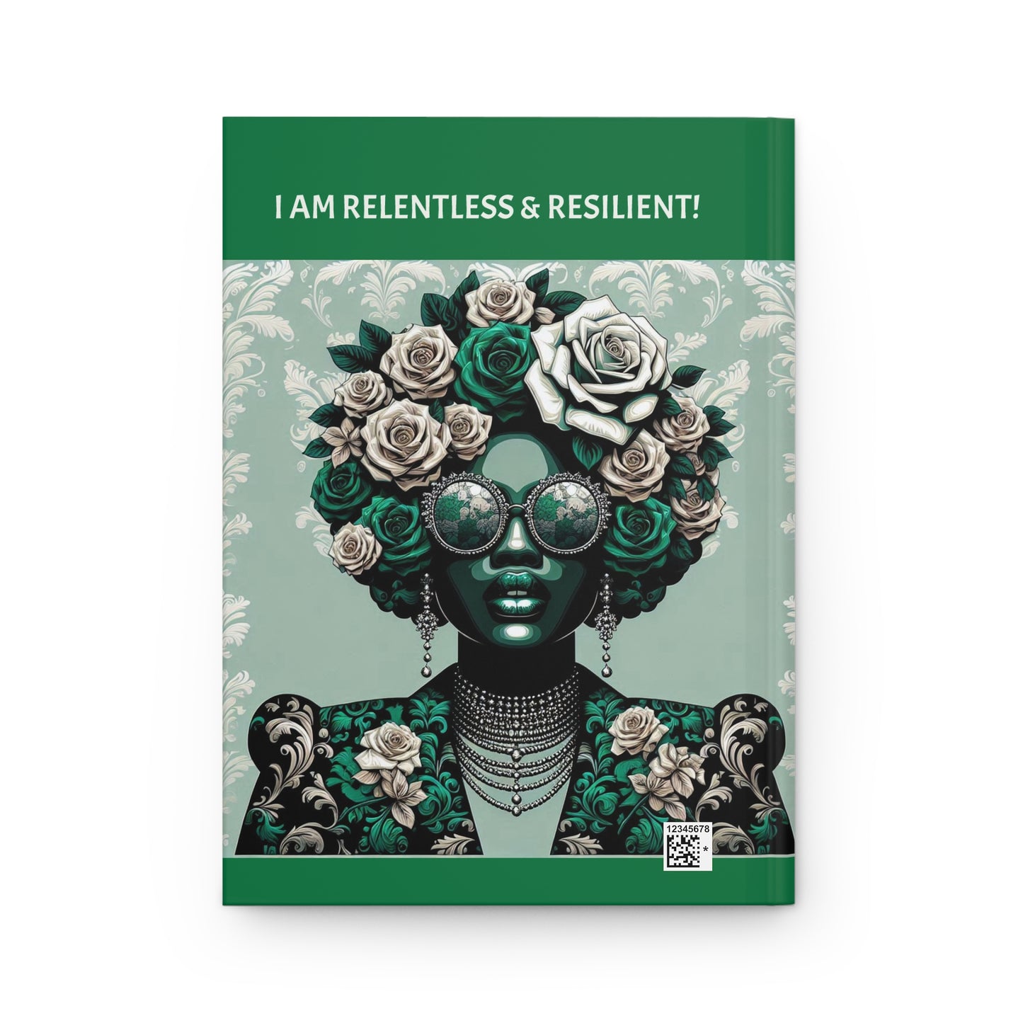 Inspirational Journal - 'I AM RELENTLESS & RESILIENT' - Hardcover