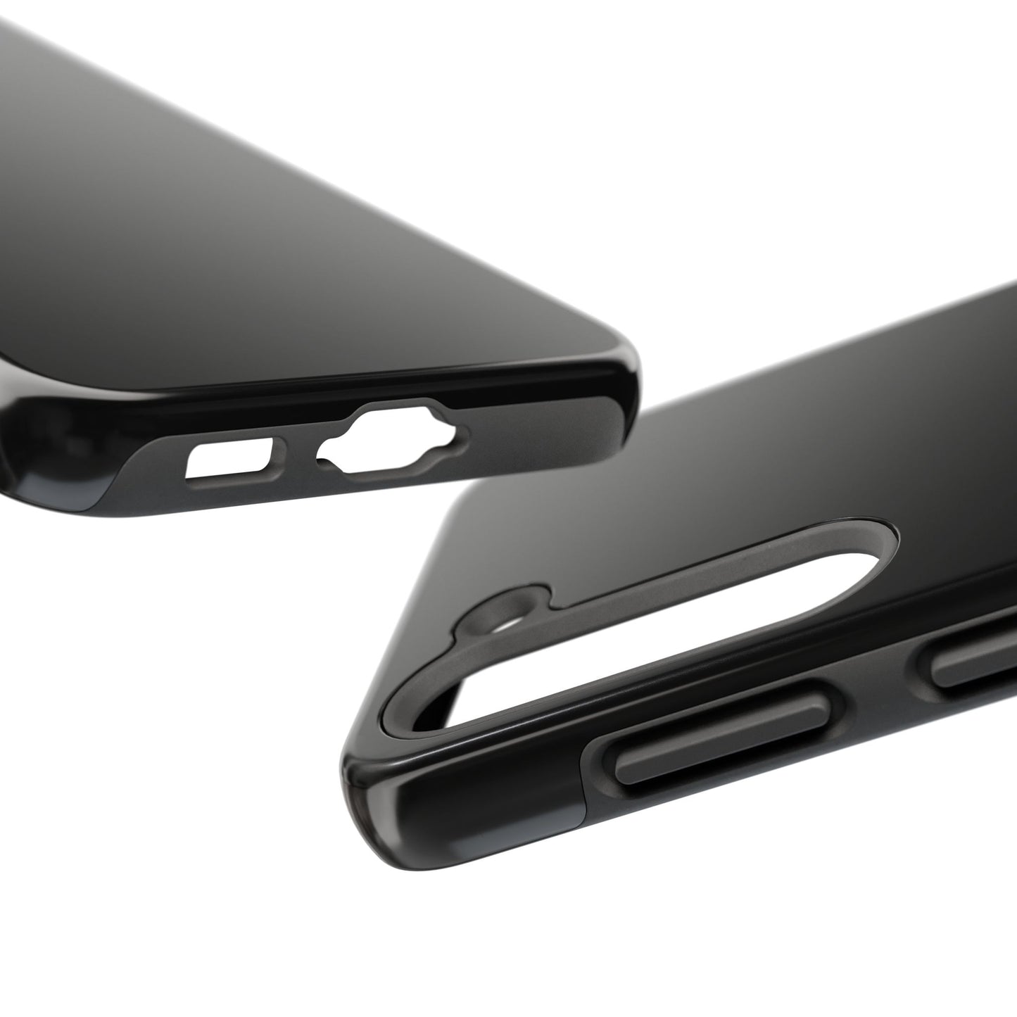 Durable Black Tough Phone Cases, Heavy-Duty Cell Phone Cover, Personalized Tech Protection, Gift for Him or Her, Everyday Protection