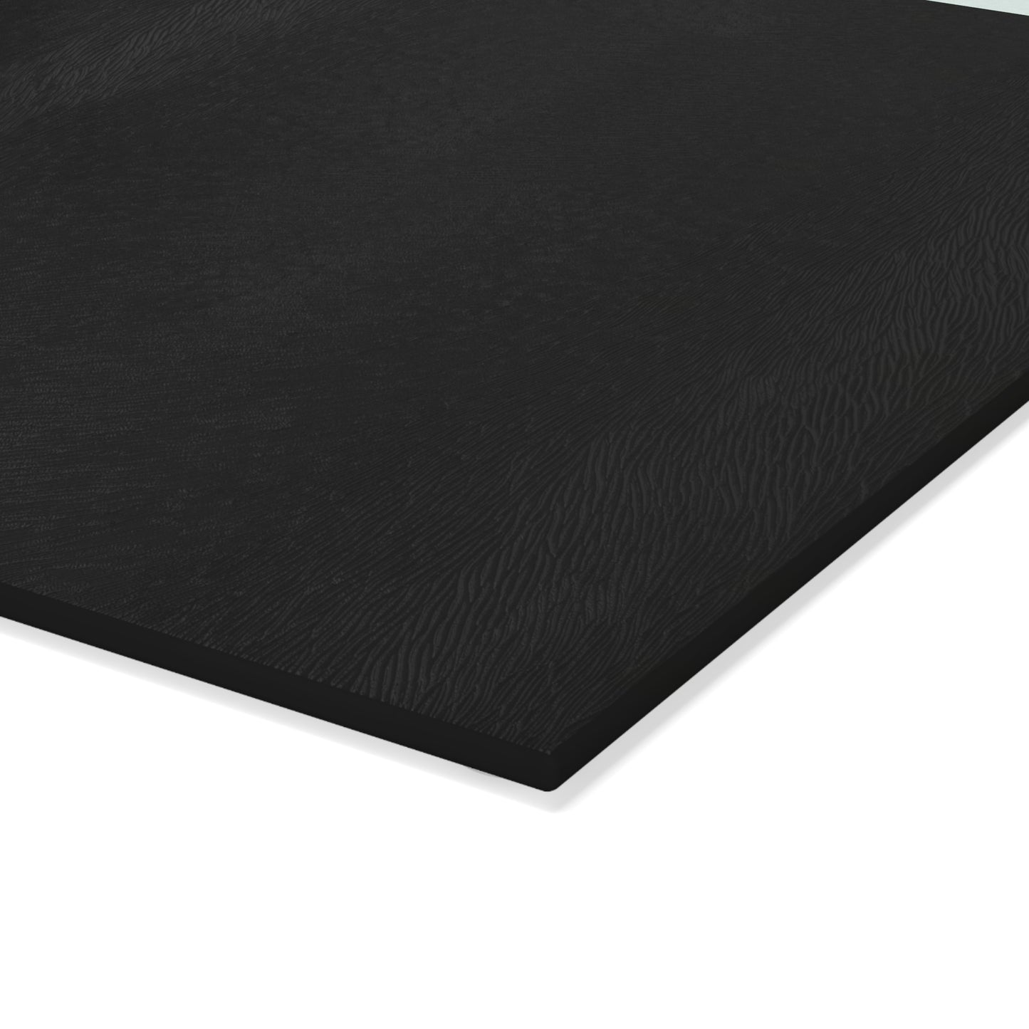 Stylish Black Glass Cutting Board for Culinary Enthusiasts, Kitchen Decor, Home Chef Gift, Personalized Kitchenware, Holiday Gift