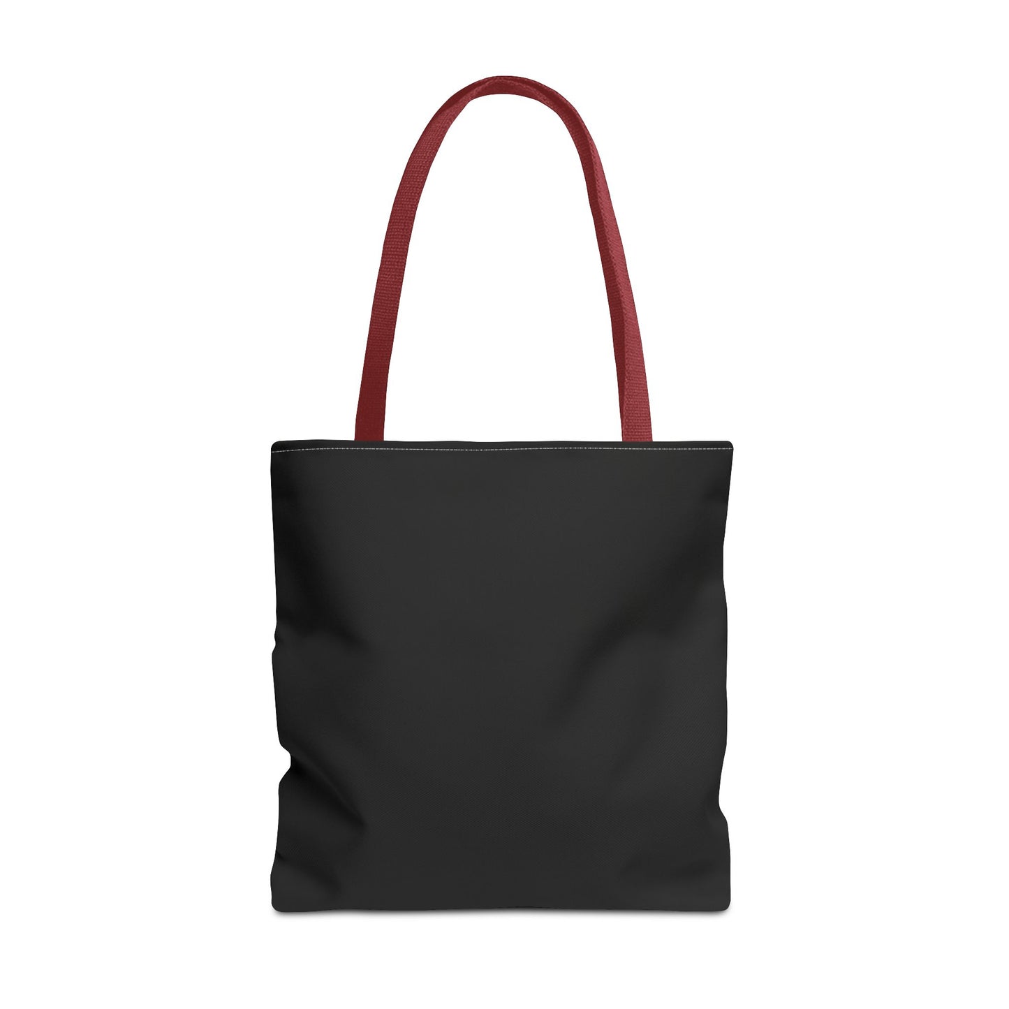 Stylish Black All-Over Print Tote Bag, Eco-Friendly Shopping Bag, Beach Tote, Gift for Her, Everyday Carryall