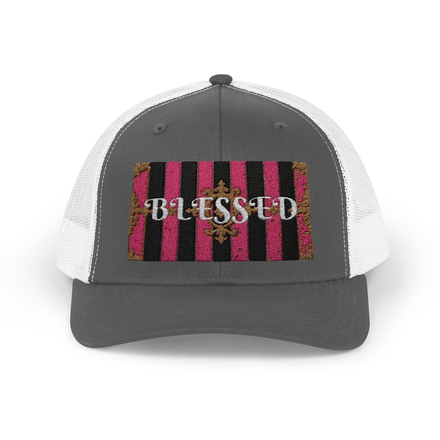 Blessed Snapback Trucker Cap, Inspirational Hat, Casual Headwear, Faith-Based Gift, Trendy Accessory, Ideal for Daily Wear