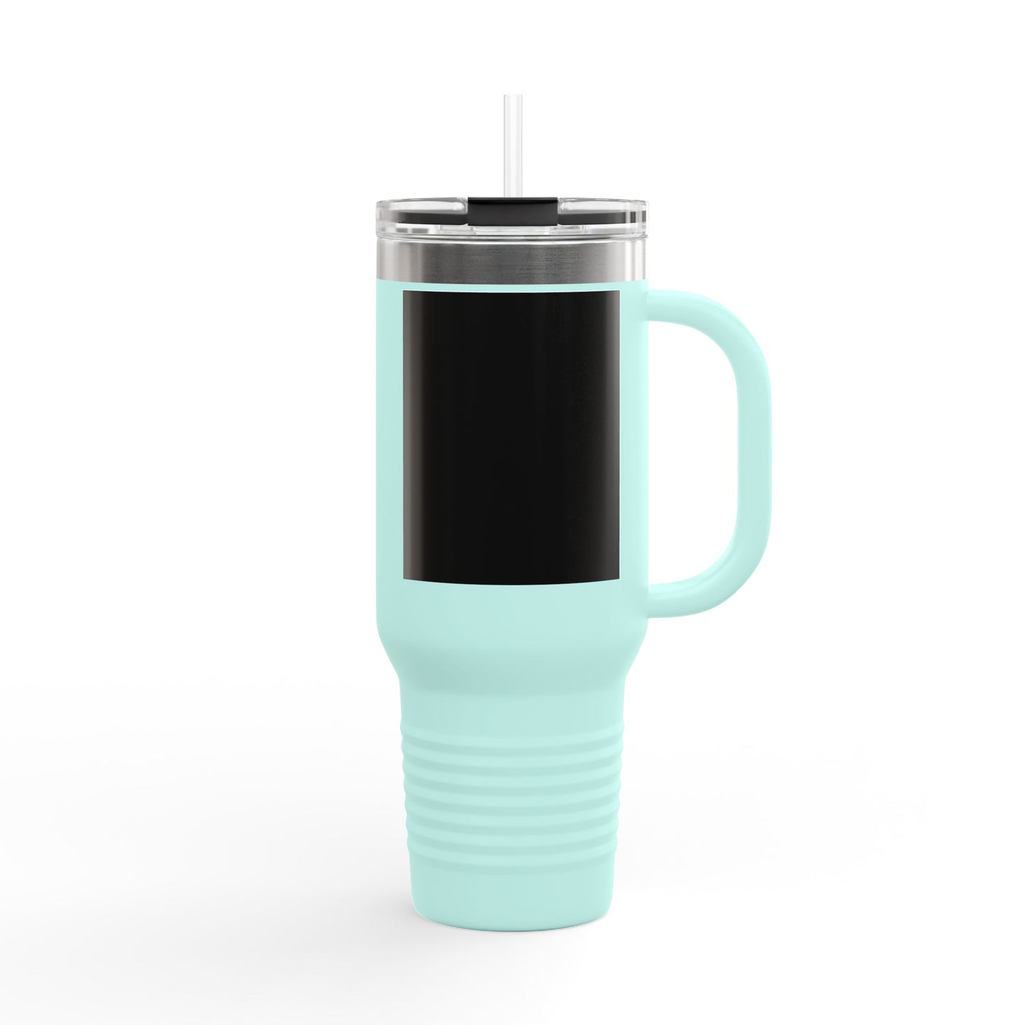 Insulated Black Travel Mug, 40oz - Ideal for On-the-Go Hydration, Travel, Outdoor Adventures, and Everyday Use - Perfect Gift for Coffee Lovers