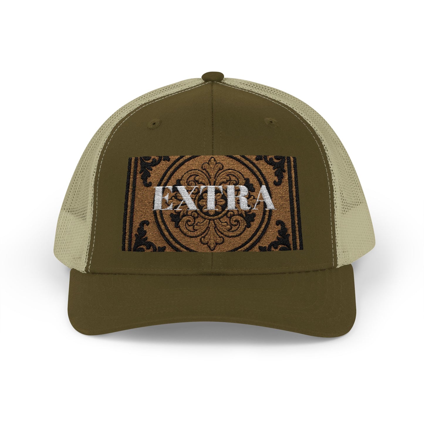 Stylish Extra Baroque Trucker Cap with Vintage Design - Perfect for Casual Outings, Summer Festivals, and Gift Giving, Fashion Hat, Trendy Headwear