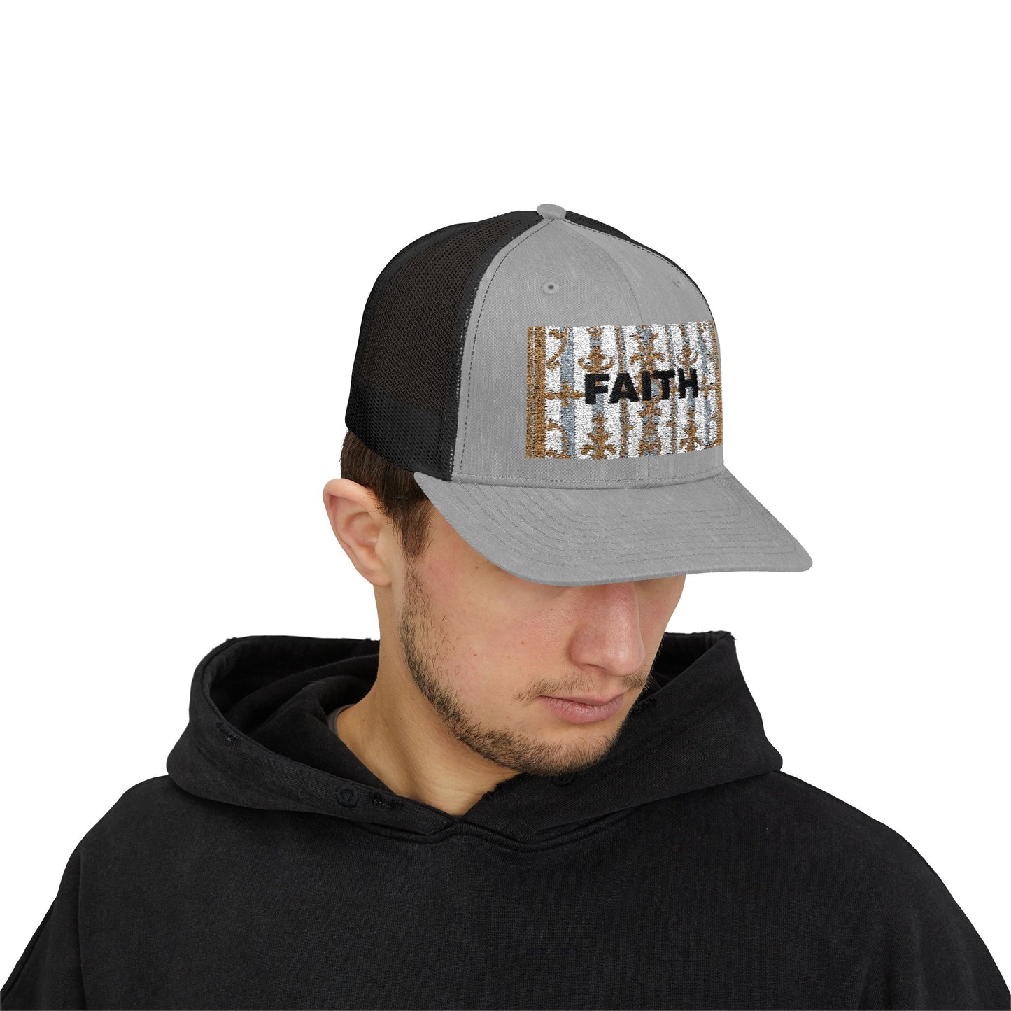 Stylish Faith Snapback Trucker Cap - Faith Inspired Sun Protection