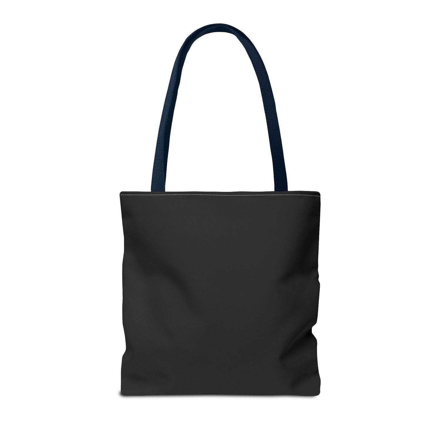 Stylish Black All-Over Print Tote Bag, Eco-Friendly Shopping Bag, Beach Tote, Gift for Her, Everyday Carryall