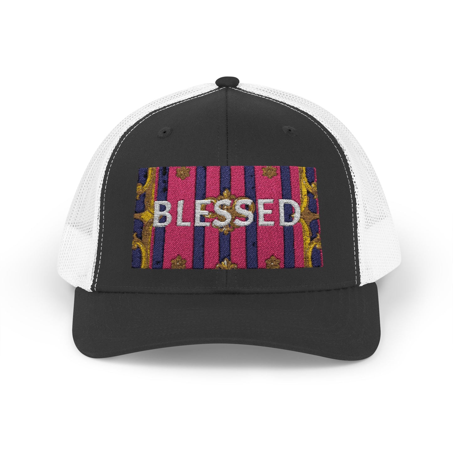 Blessed Snapback Trucker Cap - Inspirational Hat for Faith, Casual Wear, Gifts, Outdoor Activities, Summer Style
