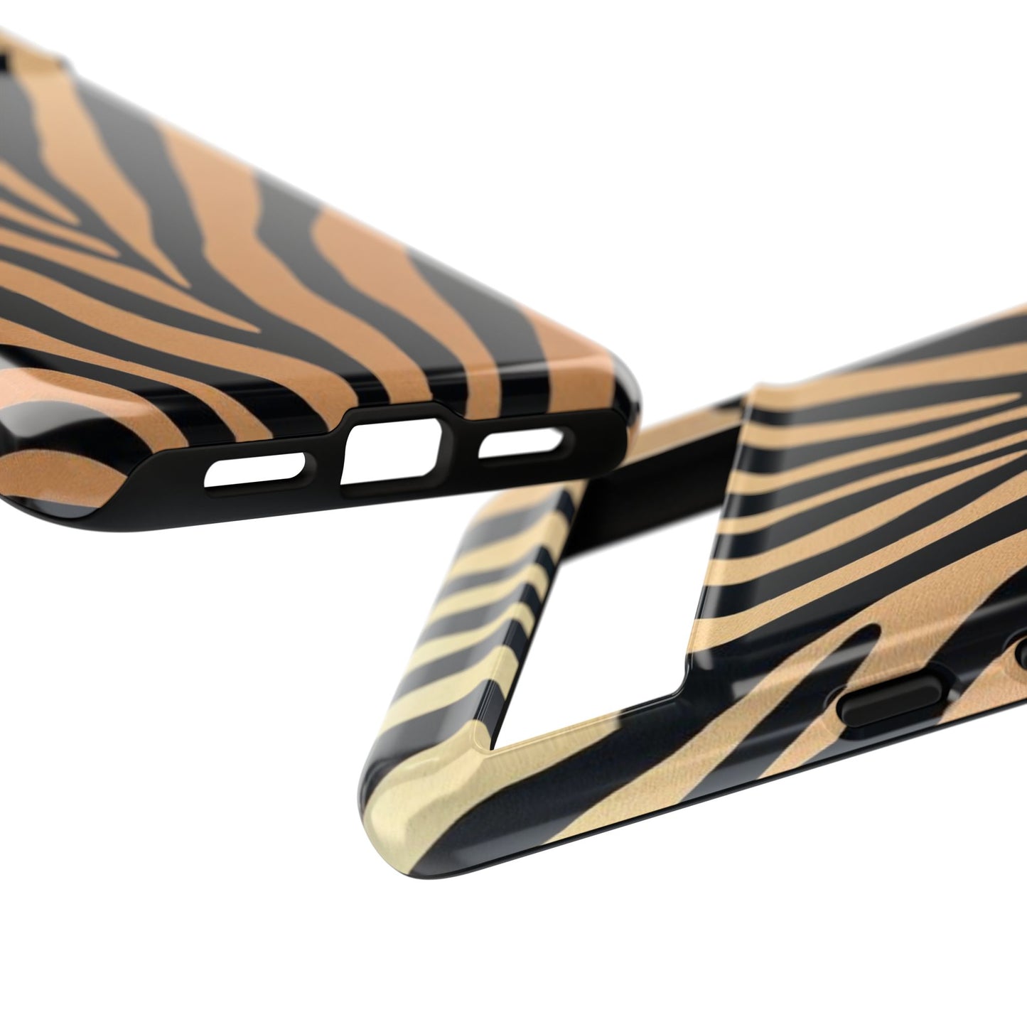 Zebra Print Tough Phone Case